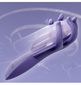 Yunman - Male Vibration Finger Penis Trainer (Chargeable - Navy Blue)
